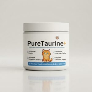 Taurine, Vitamin E & Zinc Powder for Cats, 200 g