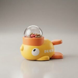 Rotating Treat-Launcher Toy for Cats & Dogs