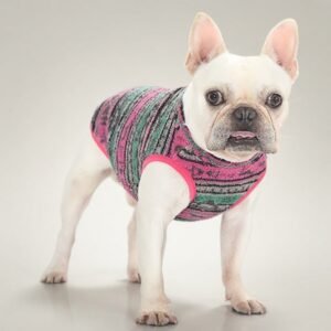 Home Printed Fleece Hoodie for Small Dogs