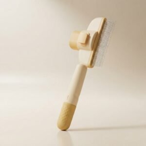 Dual-Sided Pin Comb with Cleaning Slider