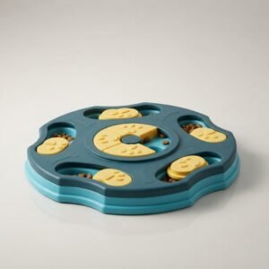 Interactive Slow-Feeder Puzzle Bowl