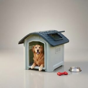 Weatherproof Outdoor Dog House with Ventilation