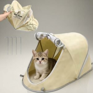 Home Pop-Up Pet Tent with Ground Stakes